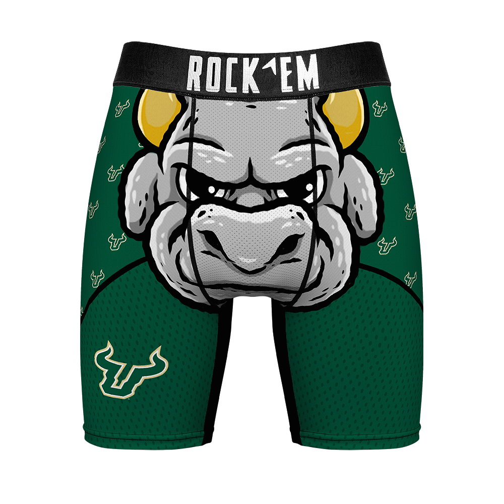 Boxer Briefs - USF Bulls - Big Mascot - {{variant_title}}