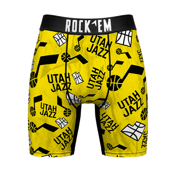 Boxer Briefs - Utah Jazz - Logo All-Over