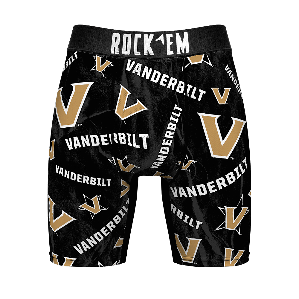 Boxer Briefs - Vanderbilt Commodores - Logo All-Over - {{variant_title}}