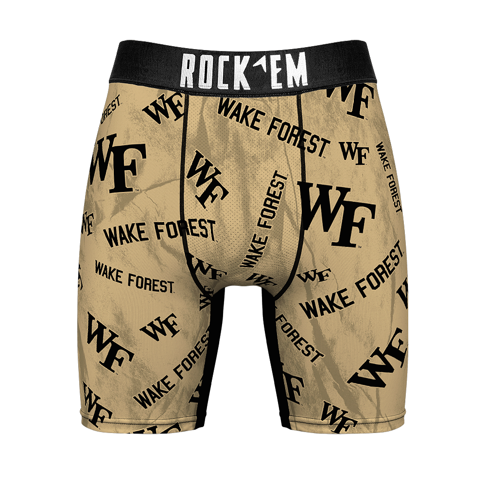 Boxer Briefs - Wake Forest Demon Deacons - Logo All-Over - {{variant_title}}