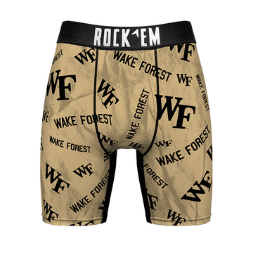 Boxer Briefs - Wake Forest Demon Deacons - Logo All-Over