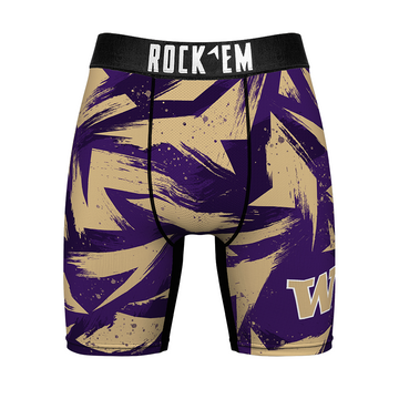 Boxer Briefs - Washington Huskies - Game Paint