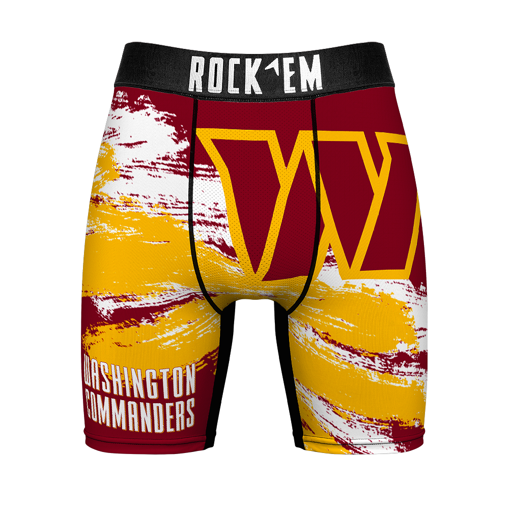 Boxer Briefs - Washington Commanders - Throwback Paint - {{variant_title}}