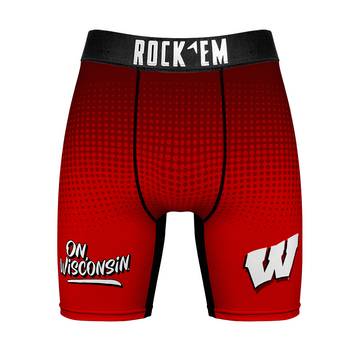 Boxer Briefs - Wisconsin Badgers - Slogan