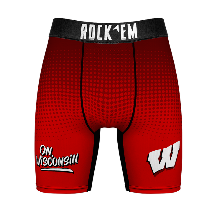 Boxer Briefs - Wisconsin Badgers - Slogan - {{variant_title}}