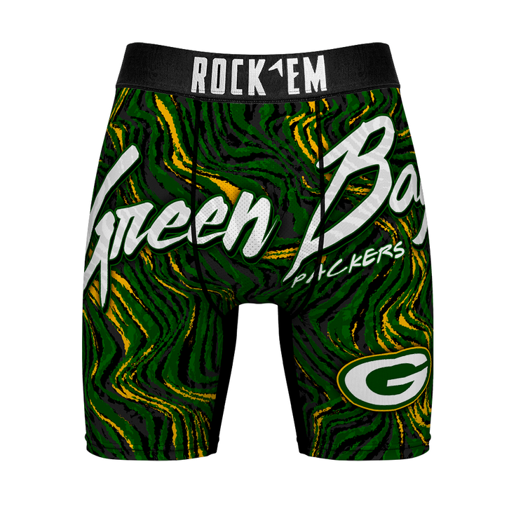 Green Bay Packers - Neon Wave