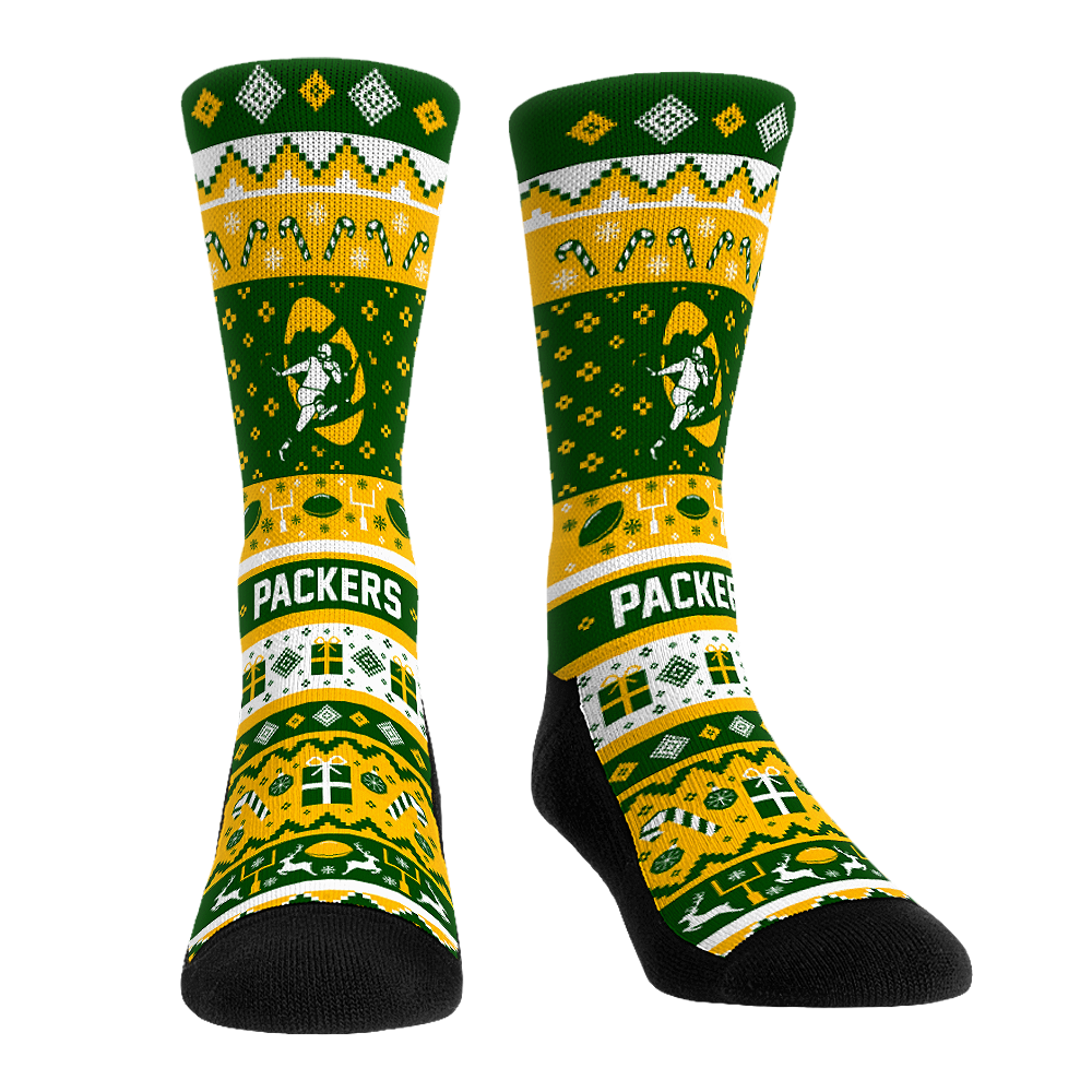 Green Bay Packers - Throwback Tacky Sweater - {{variant_title}}