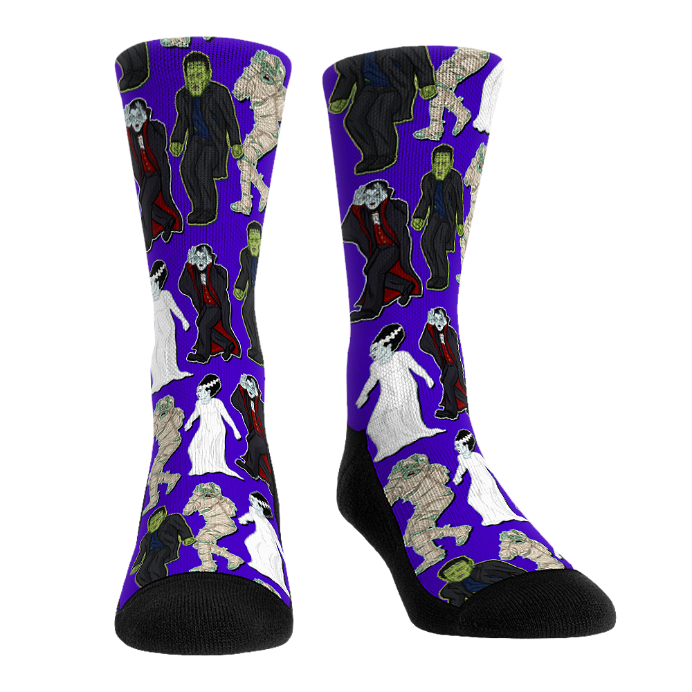 Monster Griddy Socks - Rock 'Em Socks - Halloween Socks