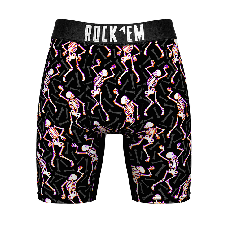 Boxer Briefs - Dancing Skeletons - {{variant_title}}