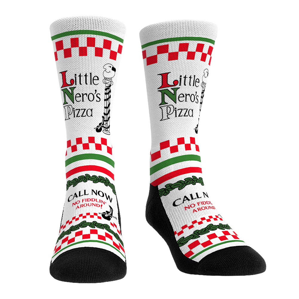 Home Alone Socks - Little Nero's Pizza - Rock 'Em Socks