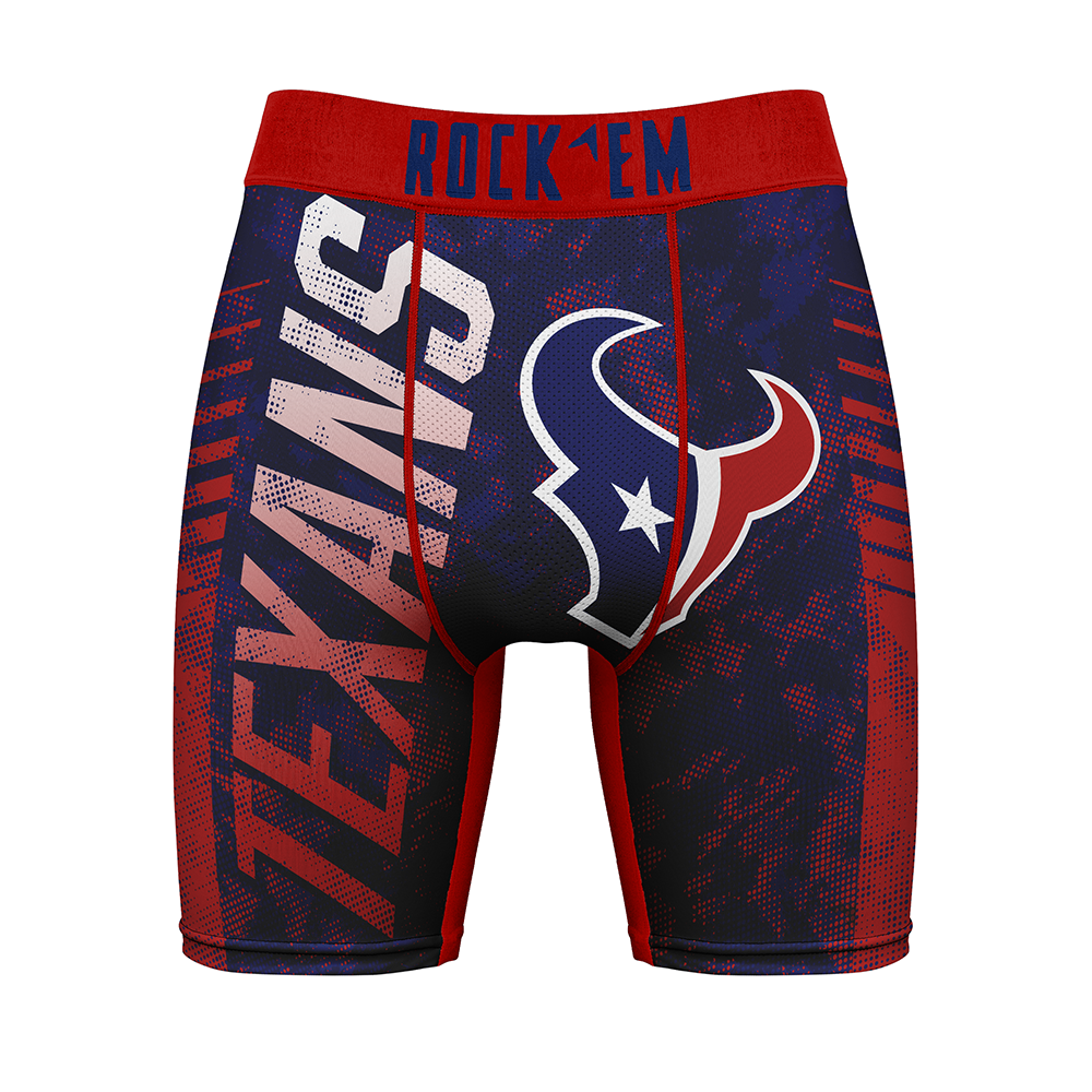 Boxer Briefs - Houston Texans - Bold Wordmark - {{variant_title}}