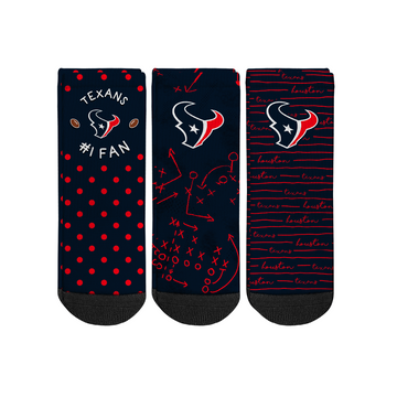 Houston Texans - Number 1 Fan 3-Pack (Toddler)