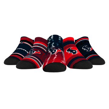Houston Texans - Low Cut  - Super Fan 5-Pack