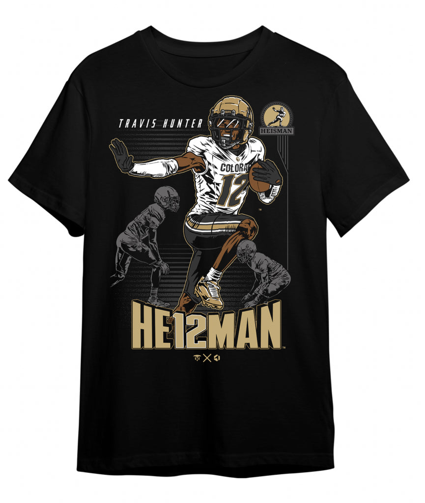 Travis Hunter - Heisman Winner T-Shirt - {{variant_title}}