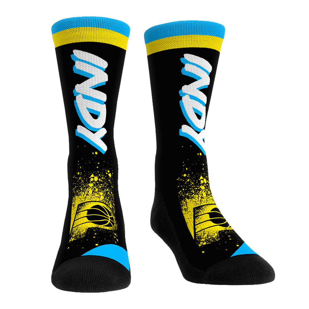 Indiana Pacers Socks - City Edition Jersey Socks - NBA Socks - Rock 'Em Socks
