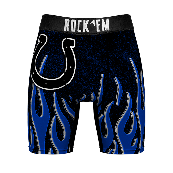 Indianapolis Colts - 3D Flames