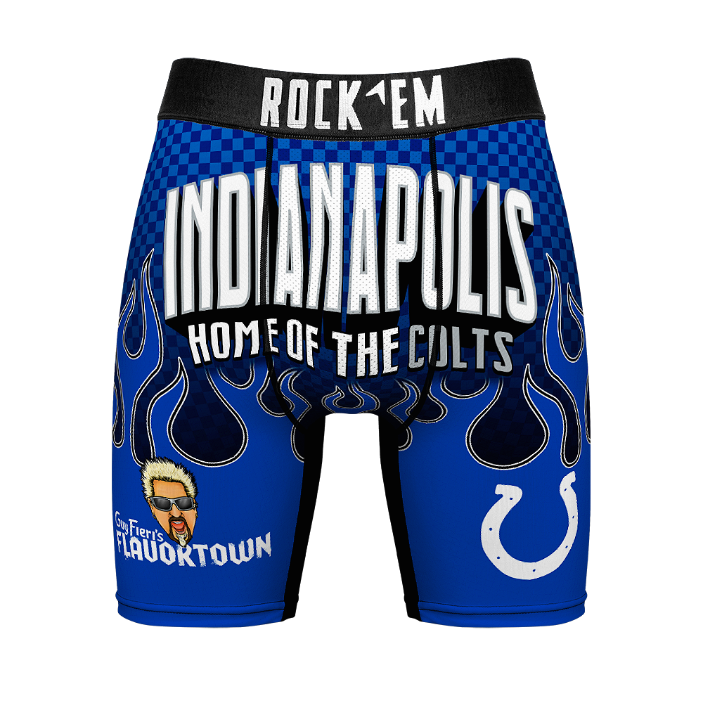 Boxer Briefs - Indianapolis Colts - Guy Fieri Flavor Flames - {{variant_title}}