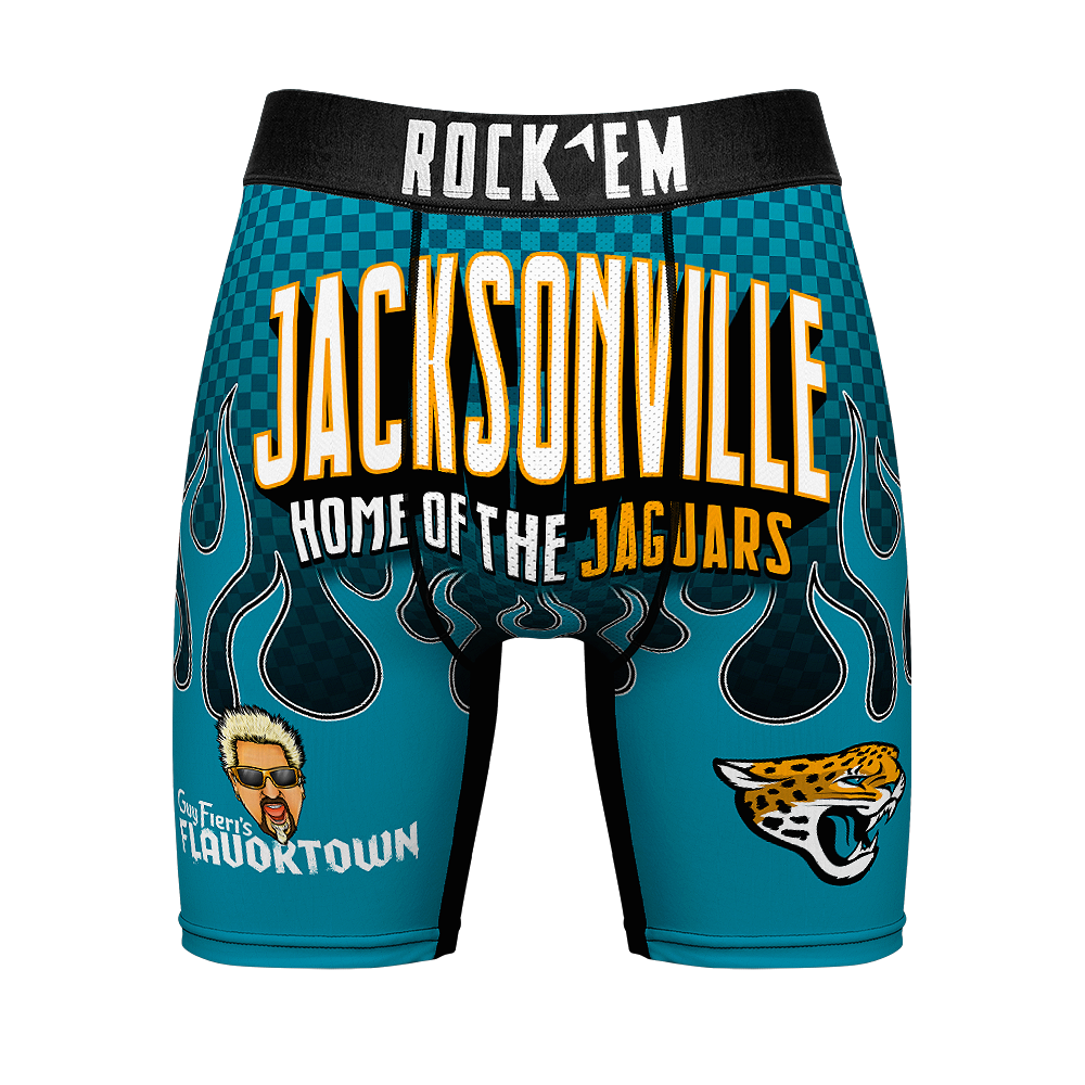 Boxer Briefs - Jacksonville Jaguars - Guy Fieri Flavor Flames - {{variant_title}}