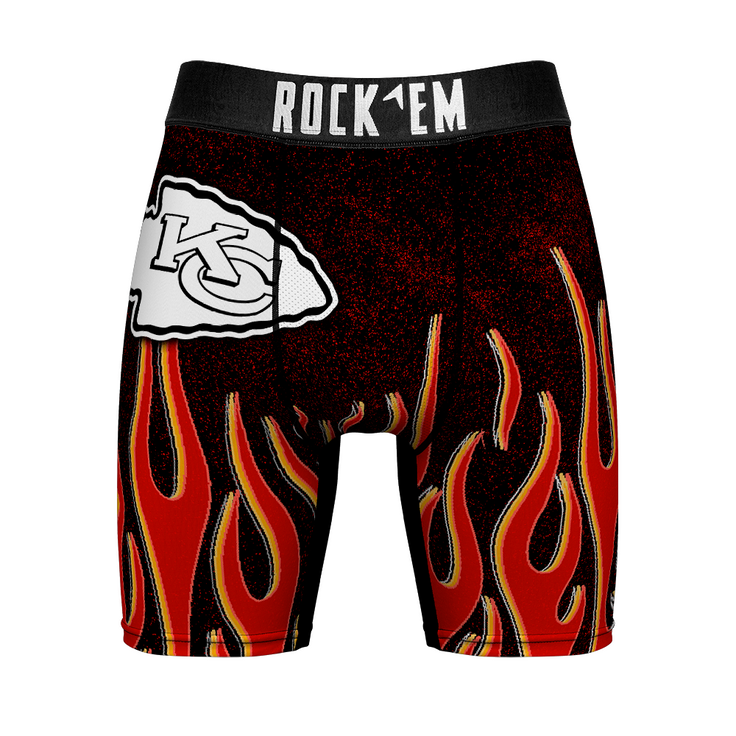 Kansas City Chiefs - 3D Flames