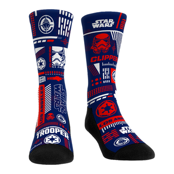 Los Angeles Clippers - Star Wars  - Stormtrooper Pattern
