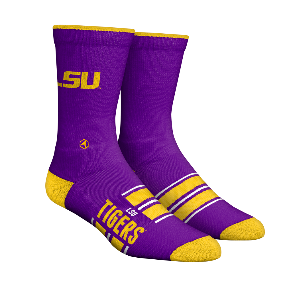 LSU Tigers - Gametime Stripe (Knitted) - {{variant_title}}