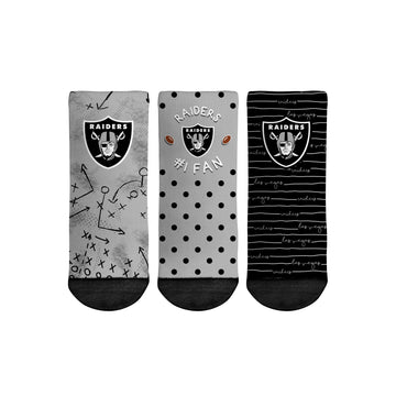 Las Vegas Raiders - Number 1 Fan 3-Pack (Toddler)