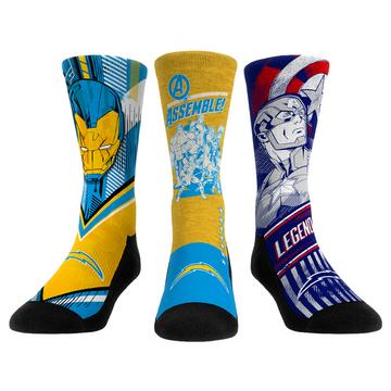 Los Angeles Chargers - Marvel - 3-Pack