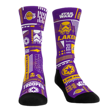 Los Angeles Lakers - Star Wars  - Stormtrooper Pattern