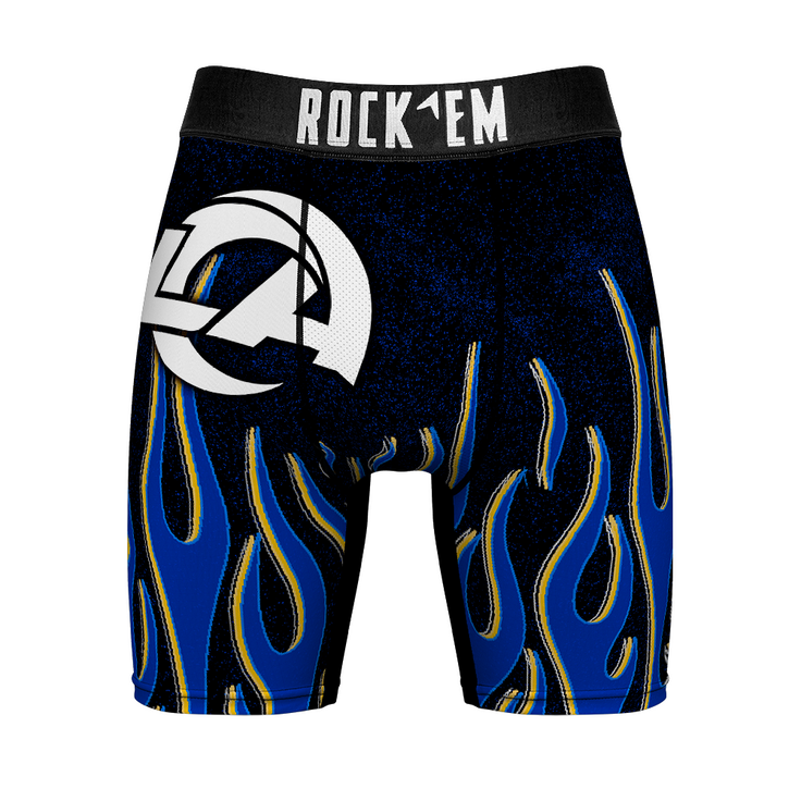 Los Angeles Rams - 3D Flames