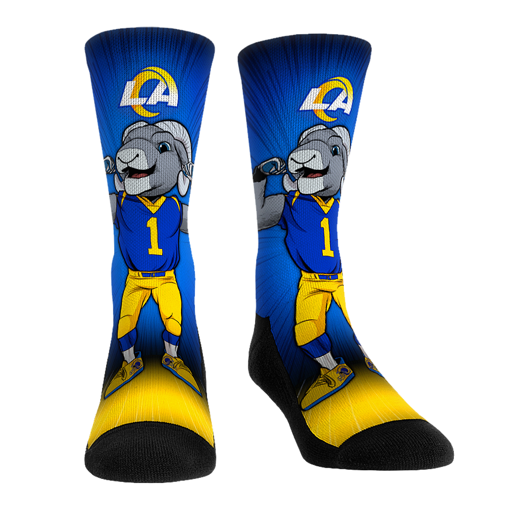 Los Angeles Rams - Mascot Pump Up! – Rock 'Em Socks