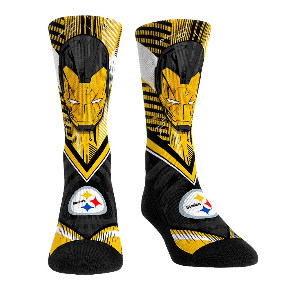 Pittsburgh Steelers - Marvel - Iron Man Stare Down - {{variant_title}}