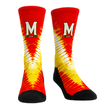 Maryland Terrapins - V Shape Tie Dye