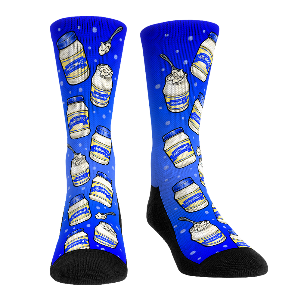 Mayo Socks - All-Over - Rock 'Em Socks - Food & Drink Socks