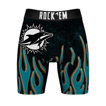 Miami Dolphins - 3D Flames