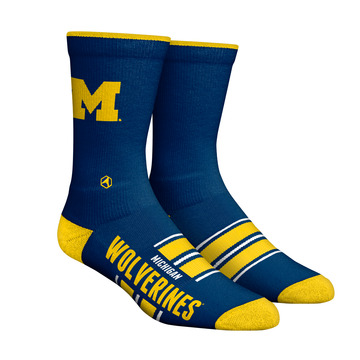 Michigan Wolverines - Gametime Stripe (Knitted)