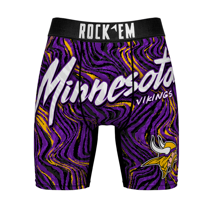 Minnesota Vikings - Neon Wave