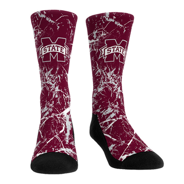 Mississippi State Bulldogs - Cracked Marble