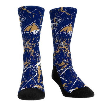 Montana State Bobcats - Cracked Marble