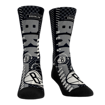Brooklyn Nets - Distressed Geometric