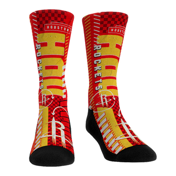 Houston Rockets - Distressed Geometric