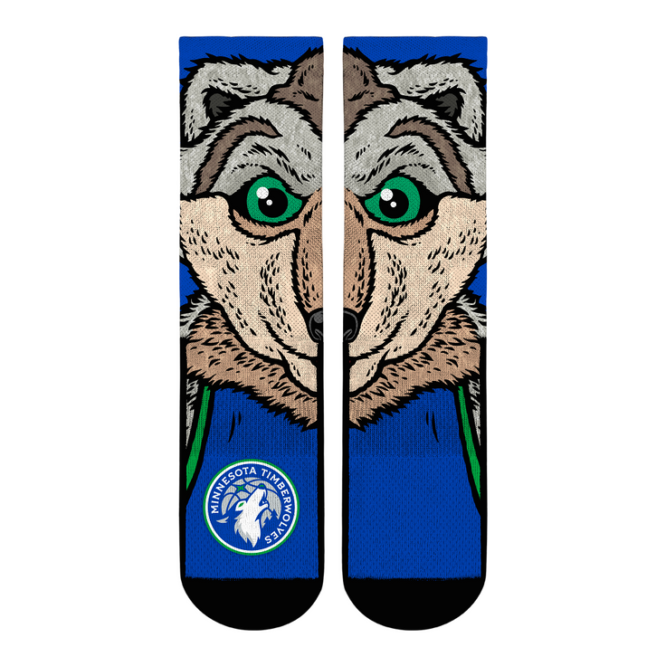 Minnesota Timberwolves - Split Face Mascot