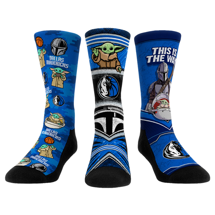 Dallas Mavericks - The Mandalorian - 3-Pack - {{variant_title}}