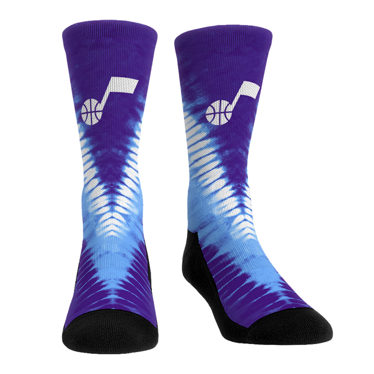 Utah Jazz - V Shape Tie Dye