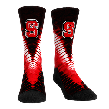 NC State Wolfpack - V Shape Tie Dye