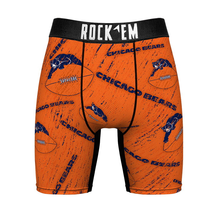 Boxer Briefs - Chicago Bears - Throwback All-Over - {{variant_title}}