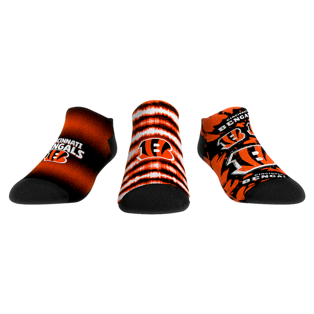 Cincinnati Bengals - Low Cut - Make Some Noise (3-Pack) - {{variant_title}}