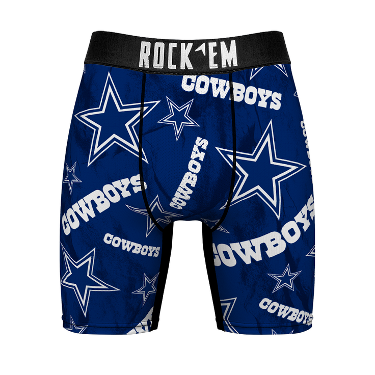Boxer Briefs - Dallas Cowboys - Logo All-Over