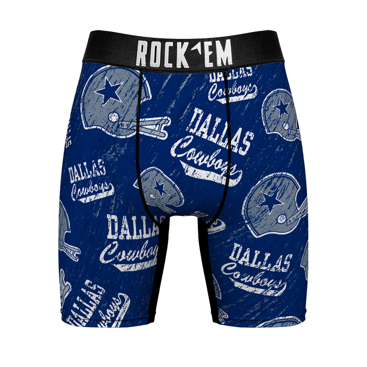 Boxer Briefs - Dallas Cowboys - Throwback All-Over