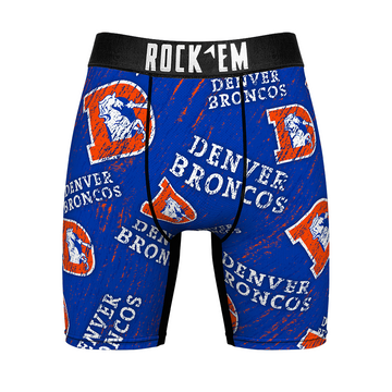Boxer Briefs - Denver Broncos - Throwback All-Over