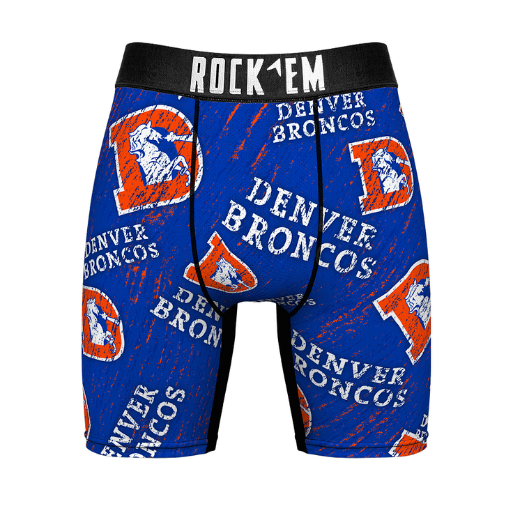 Boxer Briefs - Denver Broncos - Throwback All-Over - {{variant_title}}